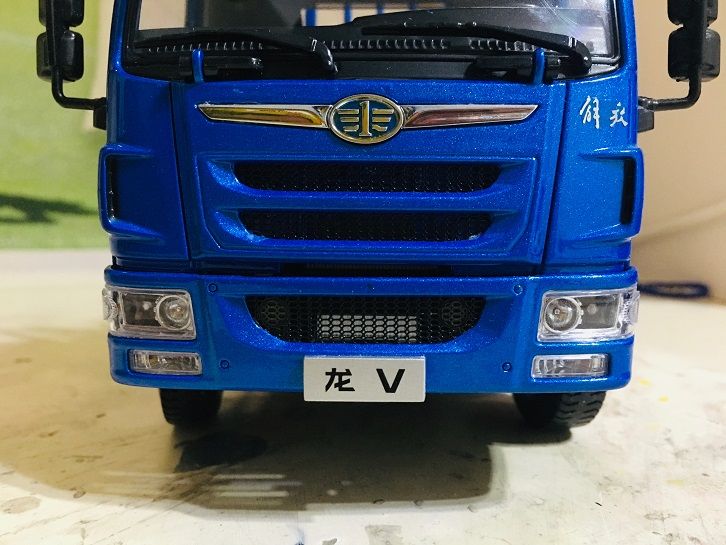 做工较不错的载货车模型之一,青岛解放龙V低栏卡车模型实拍 - 第9张 - 提加商用车网 做工较不错的载货车模型之一,青岛解放龙V低栏卡车模型实拍 - 第9张