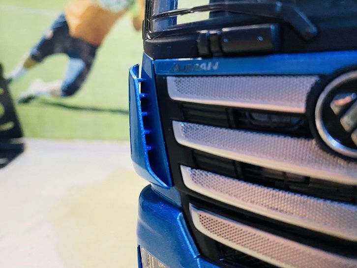 售价不高，做工还不错的卡车模型之一：福田欧曼EST LNG牵引车模型实拍 - 第11张