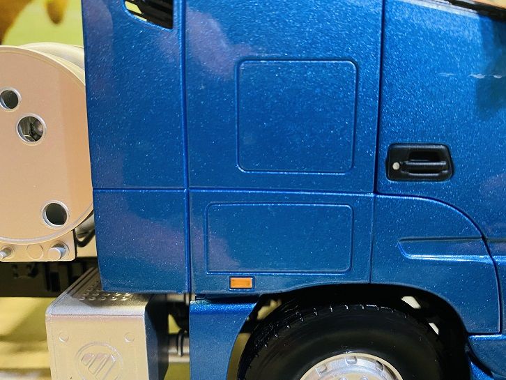 售价不高，做工还不错的卡车模型之一：福田欧曼EST LNG牵引车模型实拍 - 第19张