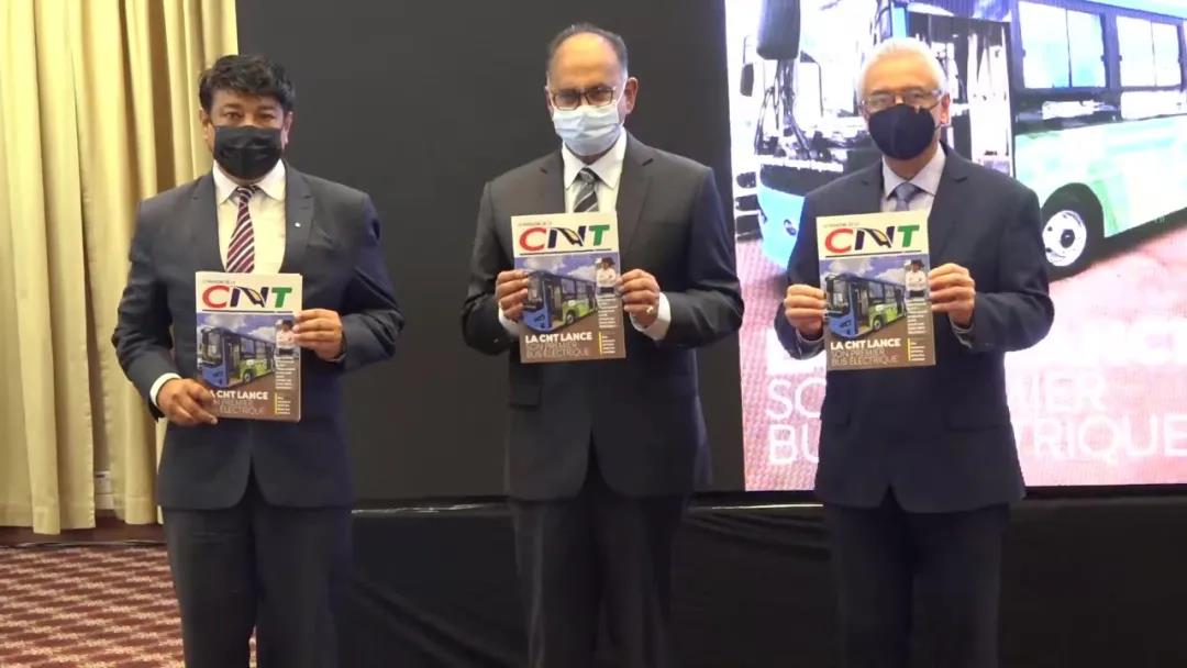 总理见证!首台比亚迪K6纯电动大巴在毛里求斯投入运营 - 第1张 - 提加商用车网 总理见证!首台比亚迪K6纯电动大巴在毛里求斯投入运营 - 第1张