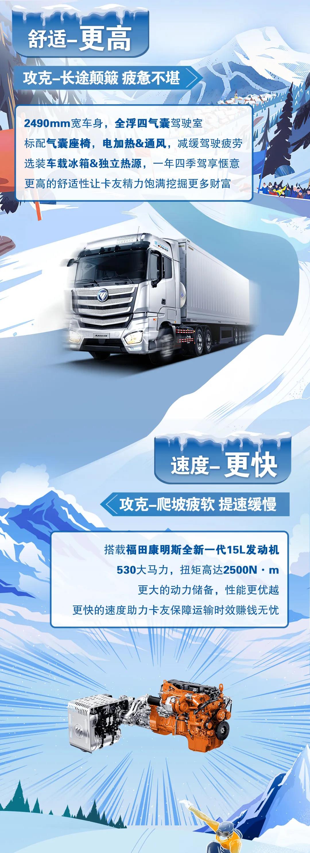 大有可为！欧曼引领燃气车进入15L大排量时代 - 第2张