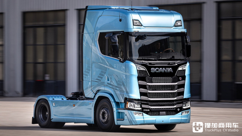 冰霜VS火焰，纯手工改装？斯堪尼亚再推限量版V8卡车