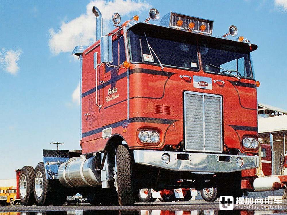 最经典的美国平头卡车,肯沃斯K100卡车历史科普