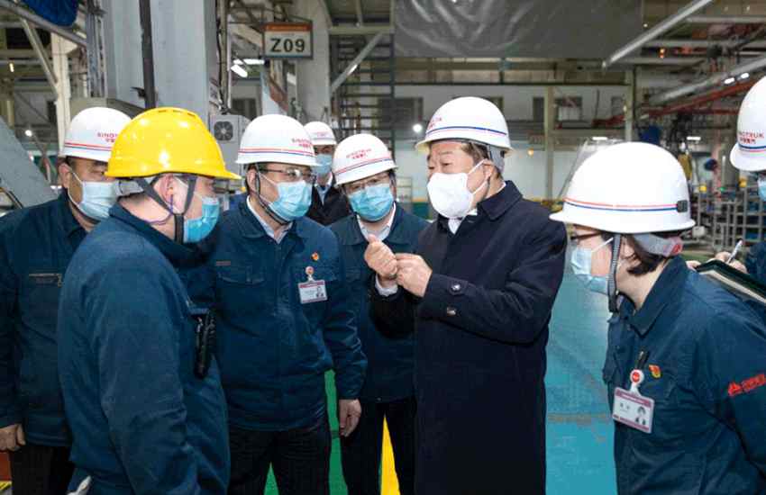 谭旭光：生产一线就是战“役”前线！