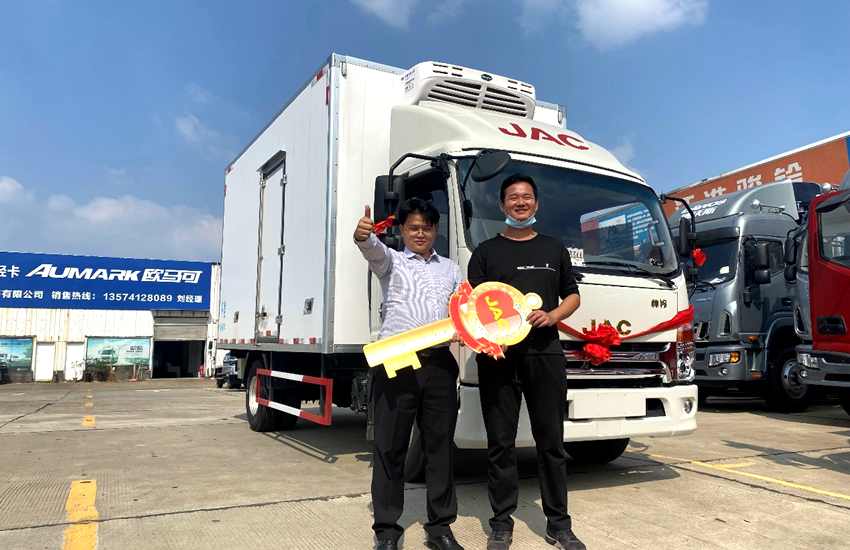 用户实地实车实载测评，冷链1号帅铃冰博士省油性能看得见！