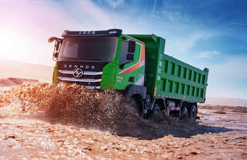 跑在互联网上的智能渣土车,城建运输利器!