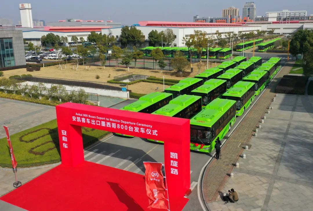 中国客车出口墨西哥最大订单,800台全部搭载玉柴发动机! - 第2张 - 提加商用车网 中国客车出口墨西哥最大订单,800台全部搭载玉柴发动机! - 第2张