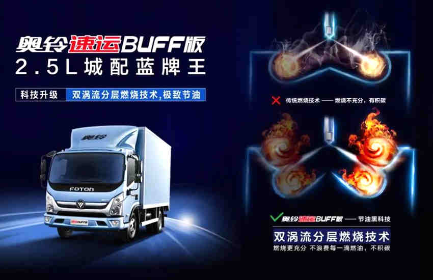 奥铃速运BUFF版领跑新蓝牌时代的杀手锏是什么？