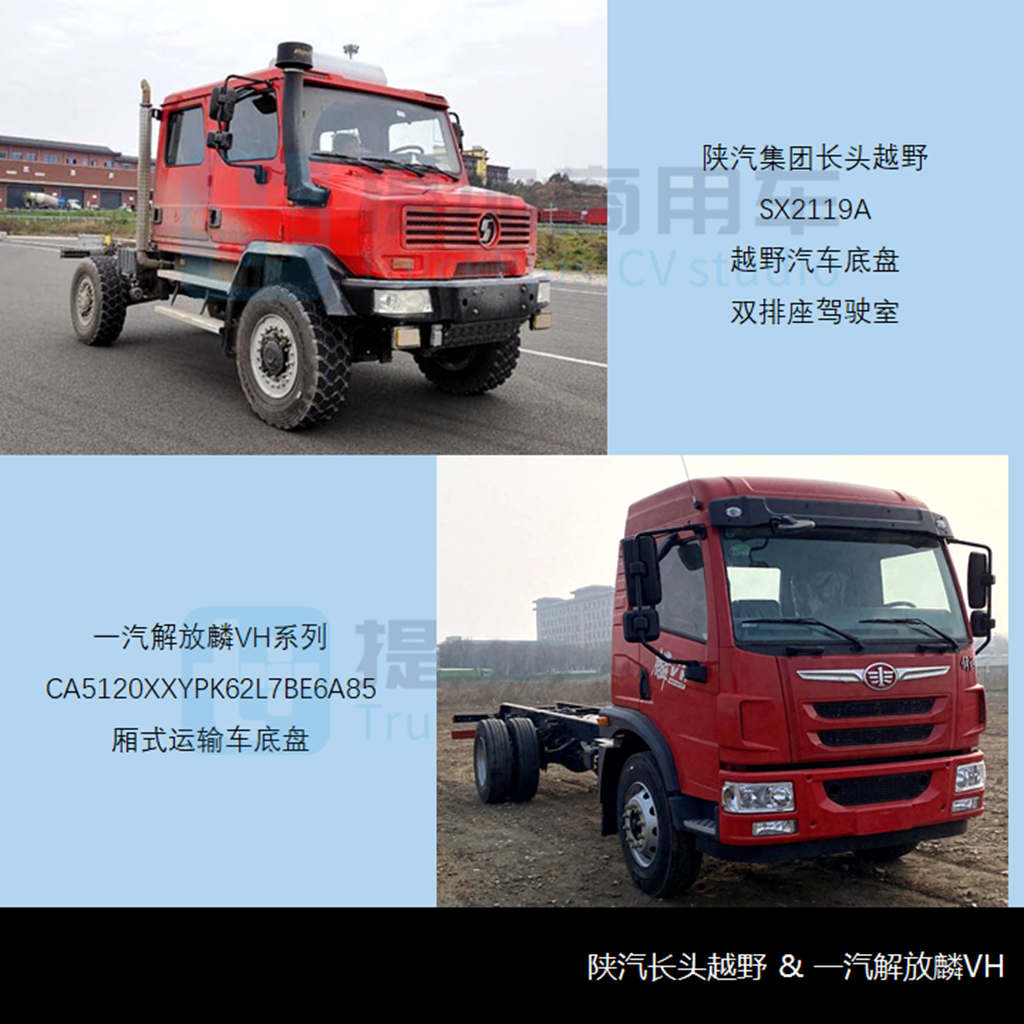 陕汽再申报双排座长头越野卡车,工信部第354批新品公示概述之N类货车基本型篇 - 第6张 - 提加商用车网 陕汽再申报双排座长头越野卡车,工信部第354批新品公示概述之N类货车基本型篇 - 第6张