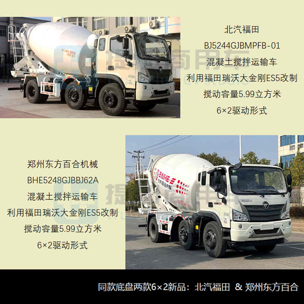 工信部第353批新产品公示之混凝土类特车篇 - 第7张 - 提加商用车网 工信部第353批新产品公示之混凝土类特车篇 - 第7张