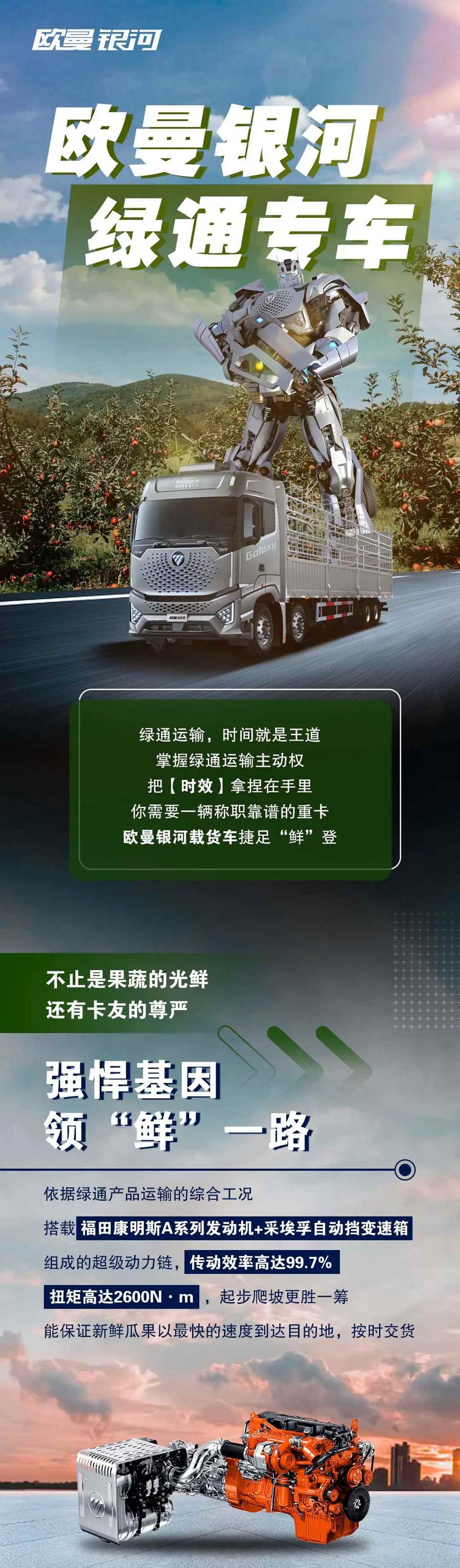 重磅!欧曼银河绿通专车来了! - 第1张 - 提加商用车网 重磅!欧曼银河绿通专车来了! - 第1张