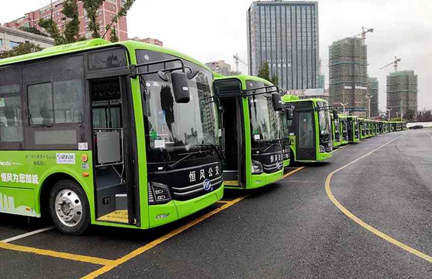 千年古镇公交换代升级！安凯纯电动E9驶入义乌 - 第1张