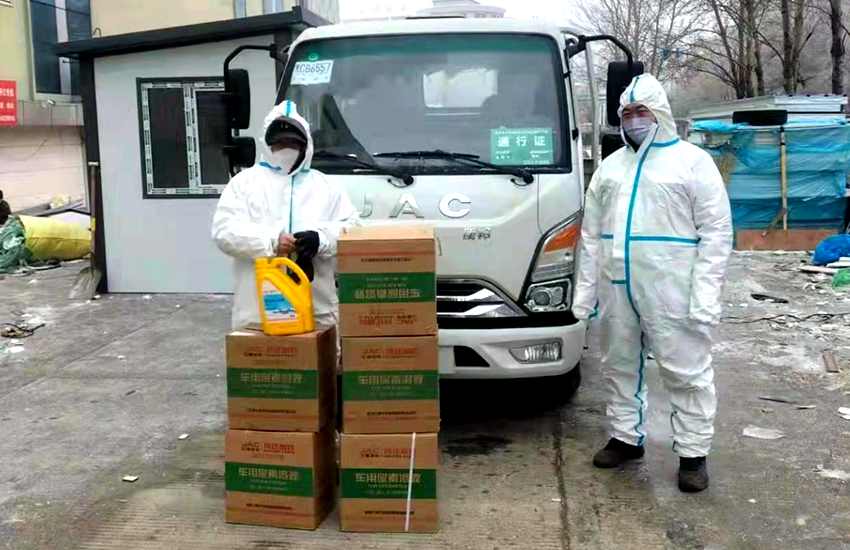 江淮轻卡1号服务跨越500公里 奔赴黑龙江高风险地区救援 - 第3张 - 提加商用车网 江淮轻卡1号服务跨越500公里 奔赴黑龙江高风险地区救援 - 第3张