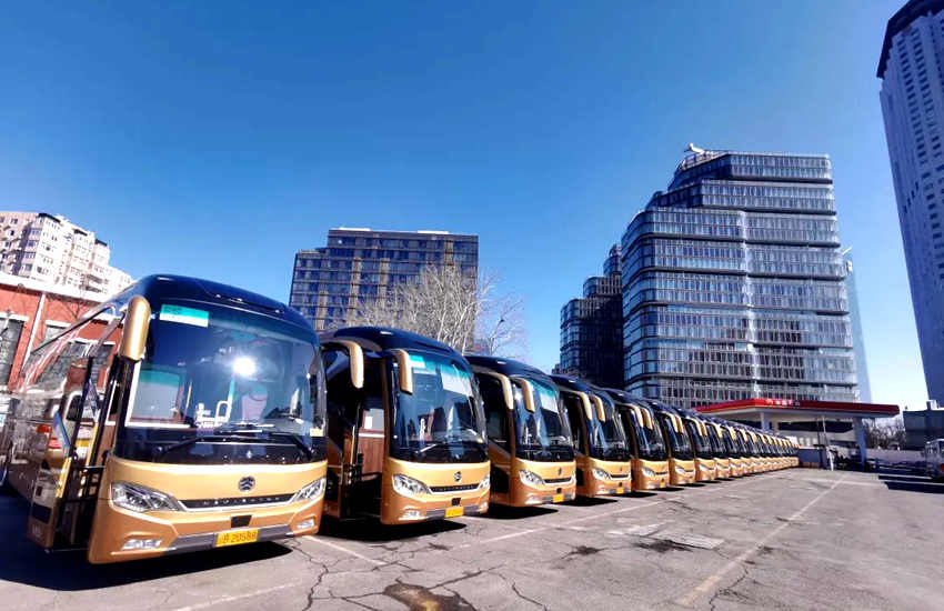 连续25年护航,72辆金旅领航者强助阵2022全国两会 - 第1张 - 提加商用车网 连续25年护航,72辆金旅领航者强助阵2022全国两会 - 第1张
