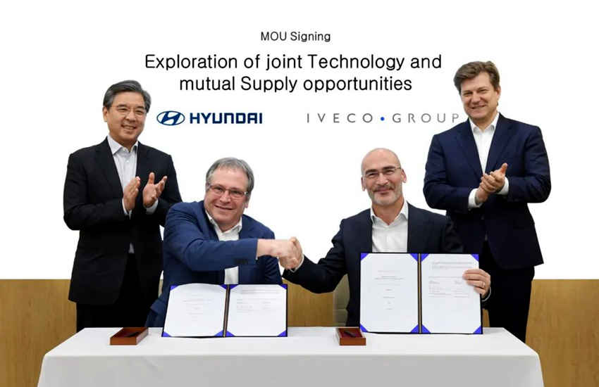 Iveco Group 和现代汽车签署谅解备忘录,共同探索未来合作之路 - 第1张 - 提加商用车网 Iveco Group 和现代汽车签署谅解备忘录,共同探索未来合作之路 - 第1张