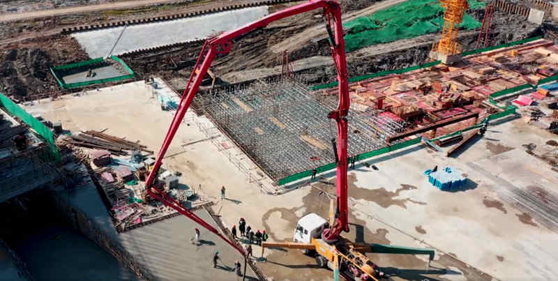 318米！三一助力浙北第一高楼建设！ - 第2张