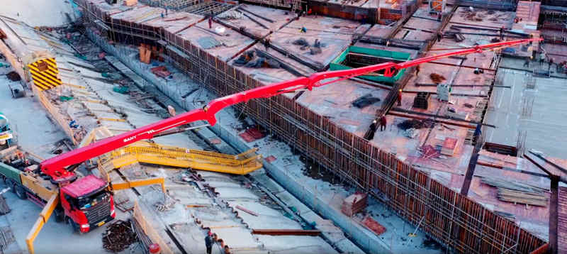 318米！三一助力浙北第一高楼建设！ - 第3张