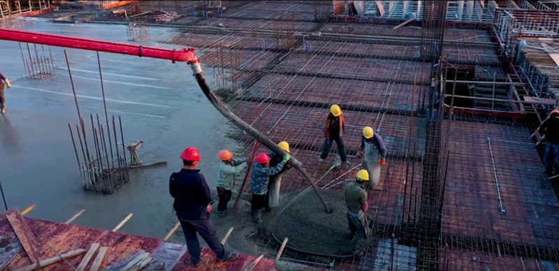 318米！三一助力浙北第一高楼建设！ - 第4张