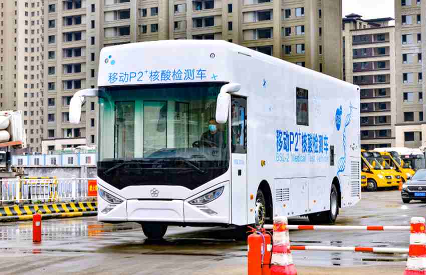 听他们说说格力移动p2+核酸检测车 - 第1张