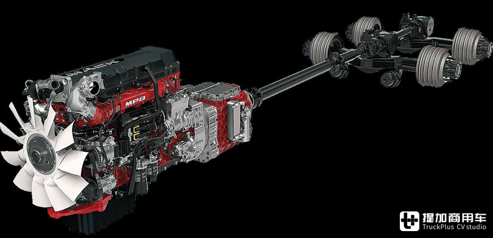 最豪华的美式生活舱之一，也是美国市场上最热销的8级重卡，马克Anthem卡车实拍 - 第12张