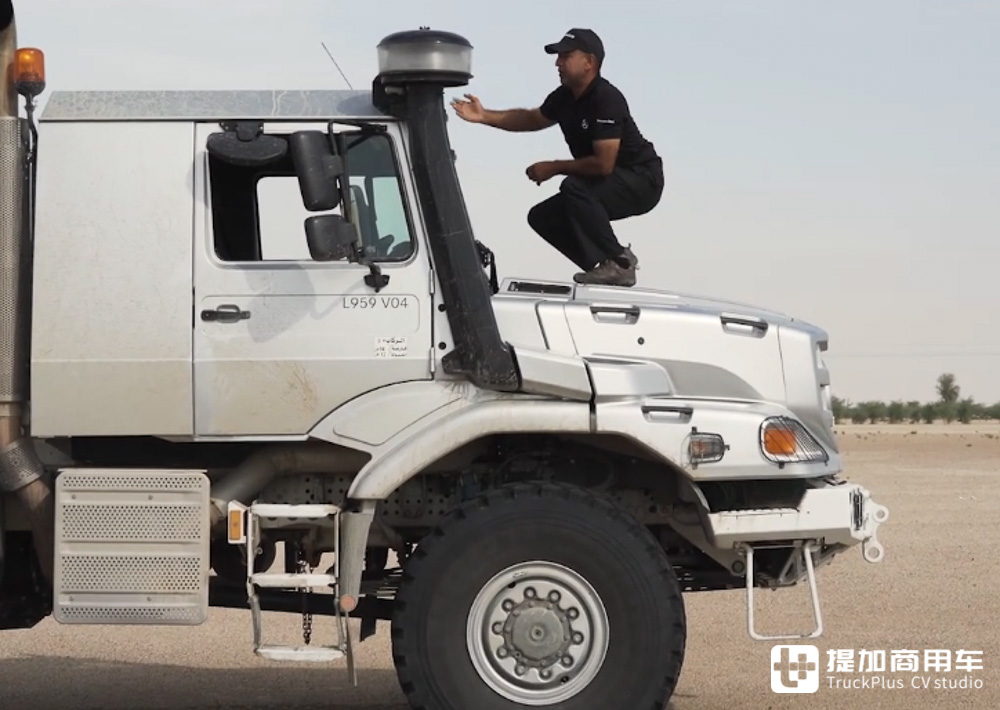 专为中东市场打造?比乌尼莫克越野能力更强!奔驰新一代Zetros卡车实拍 - 第5张 - 提加商用车网 专为中东市场打造?比乌尼莫克越野能力更强!奔驰新一代Zetros卡车实拍 - 第5张