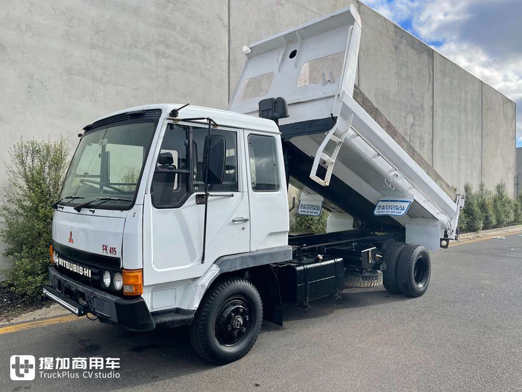 解放小平头柴的原型车,在国内退役的三菱FK415实拍 - 第1张 - 提加商用车网 解放小平头柴的原型车,在国内退役的三菱FK415实拍 - 第1张