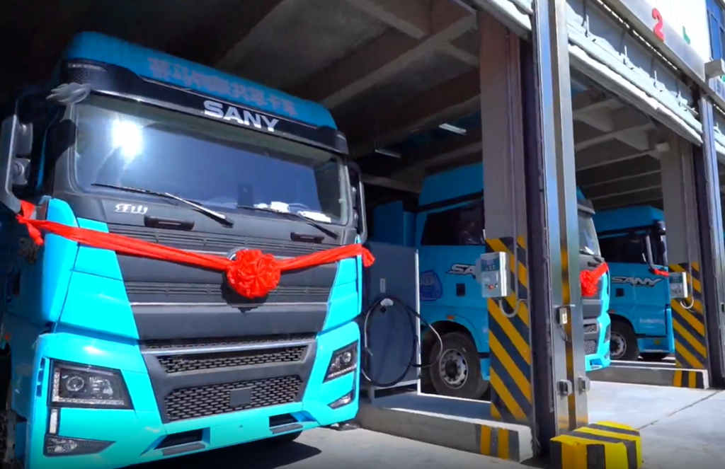 30台江山EV550 | 上线宁夏“绿色动能”共享卡车平台