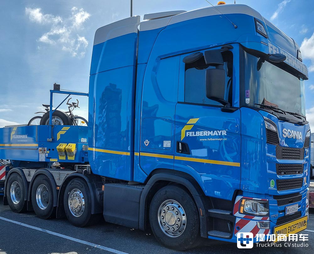 770匹马力最大牵引175吨!全球首台斯堪尼亚770 S大件车长啥样? - 第4张 - 提加商用车网 770匹马力最大牵引175吨!全球首台斯堪尼亚770 S大件车长啥样? - 第4张