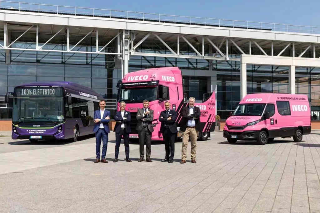 依维柯和IVECO BUS成为第105届环意大利自行车赛官方供应商 - 第1张 - 提加商用车网 依维柯和IVECO BUS成为第105届环意大利自行车赛官方供应商 - 第1张