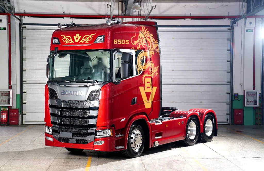 斯堪尼亚V8 650 S中国限量版燃擎上市