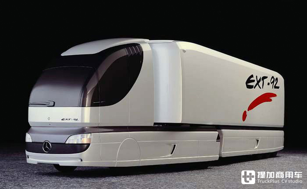 三十年前的传奇卡车构想,回顾奔驰EXT-92概念卡车 - 第1张 - 提加商用车网 三十年前的传奇卡车构想,回顾奔驰EXT-92概念卡车 - 第1张