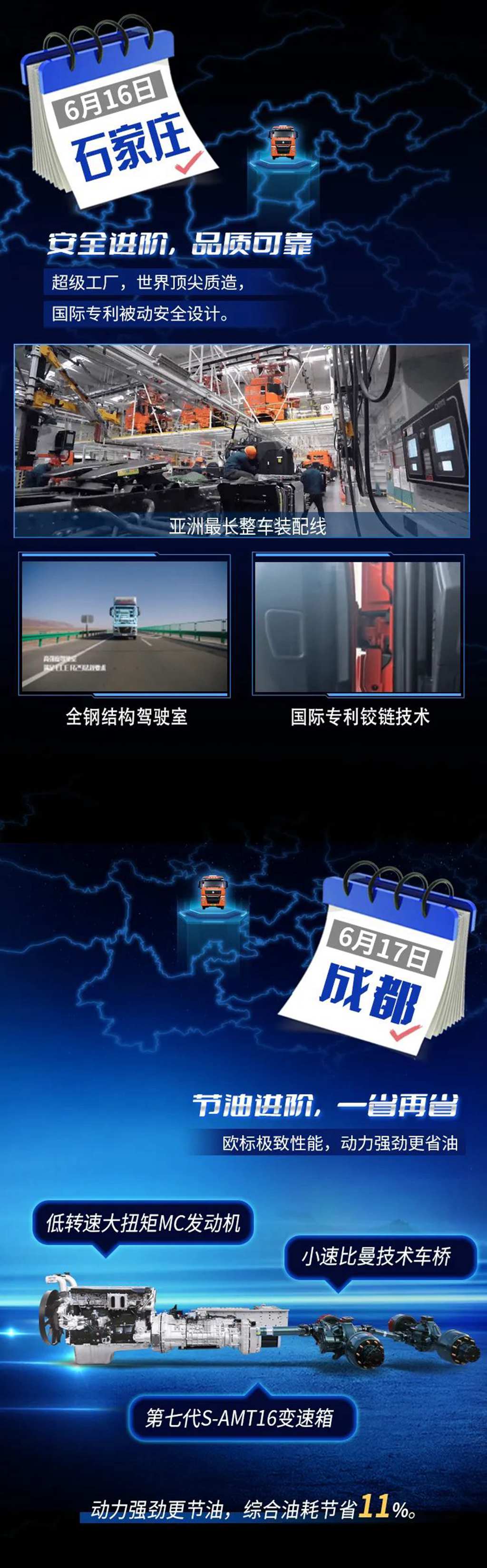 就在明日!汕德卡G7S产品发布,五城联动震撼开启! - 第3张 - 提加商用车网 就在明日!汕德卡G7S产品发布,五城联动震撼开启! - 第3张