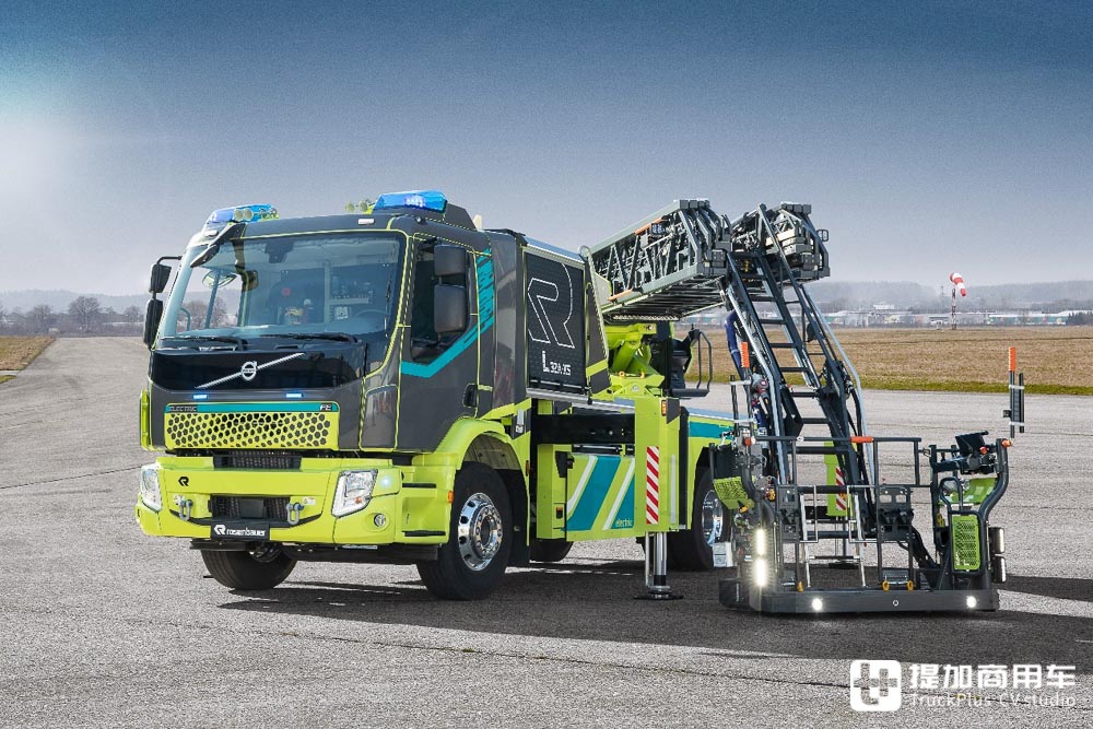 电动机场消防车、云梯车亮相，全面拥抱新能源，Interschutz 2022卢森宝亚展品介绍