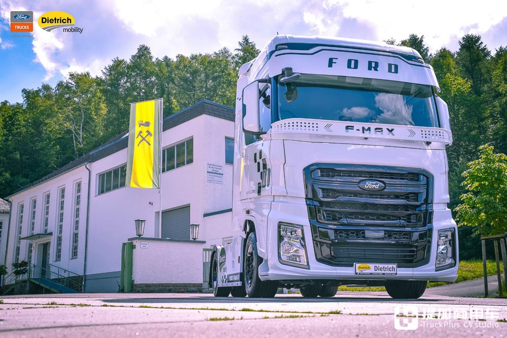 大力进军德国市场，福特推出定制版F-MAX牵引车，实拍带您看看