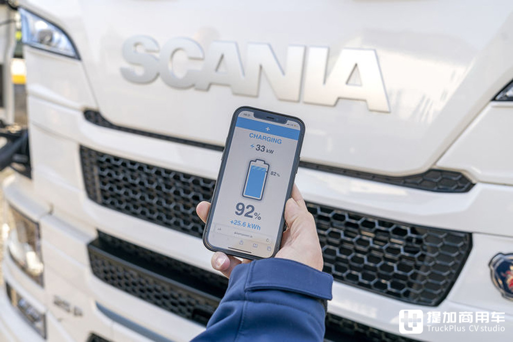 斯堪尼亚的电动卡车实力几何?实拍已经上市的25P车型,带你感受一下!