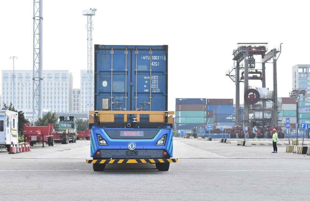 智慧物流 更进一步,“无限星”第三代港口集卡项目完成阶段性目标