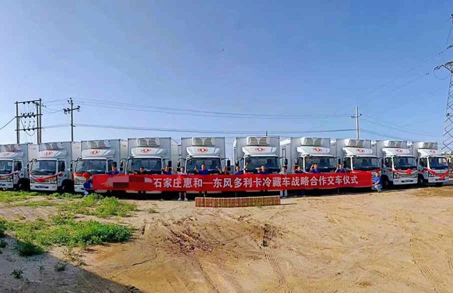 品质和服务的完美诠释!首批10辆东风多利卡冷藏车成功交付 - 第1张 - 提加商用车网 品质和服务的完美诠释!首批10辆东风多利卡冷藏车成功交付 - 第1张