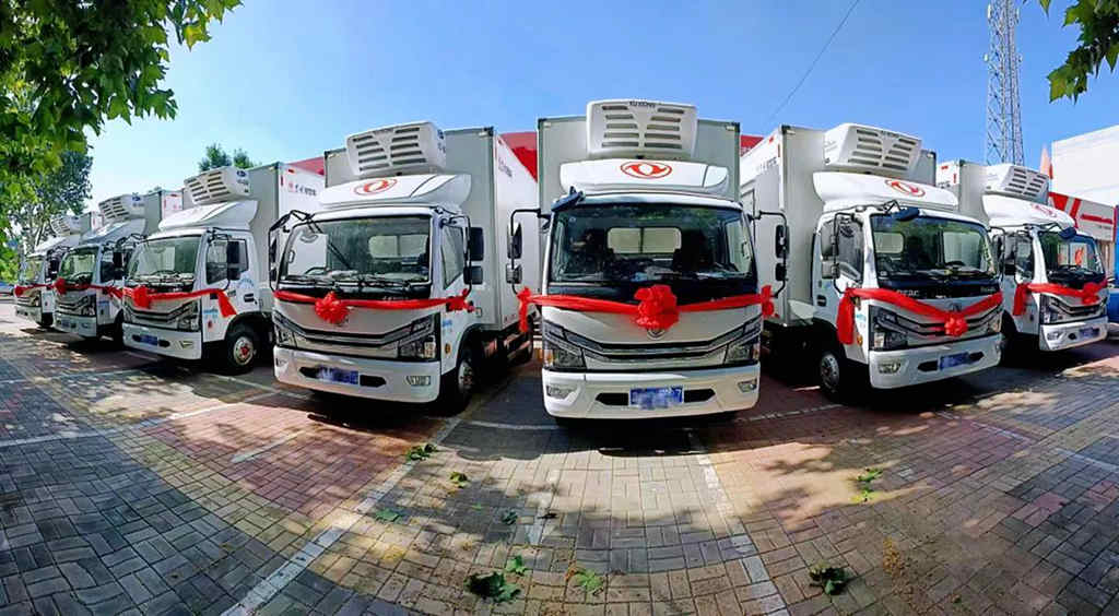 品质和服务的完美诠释!首批10辆东风多利卡冷藏车成功交付 - 第2张 - 提加商用车网 品质和服务的完美诠释!首批10辆东风多利卡冷藏车成功交付 - 第2张