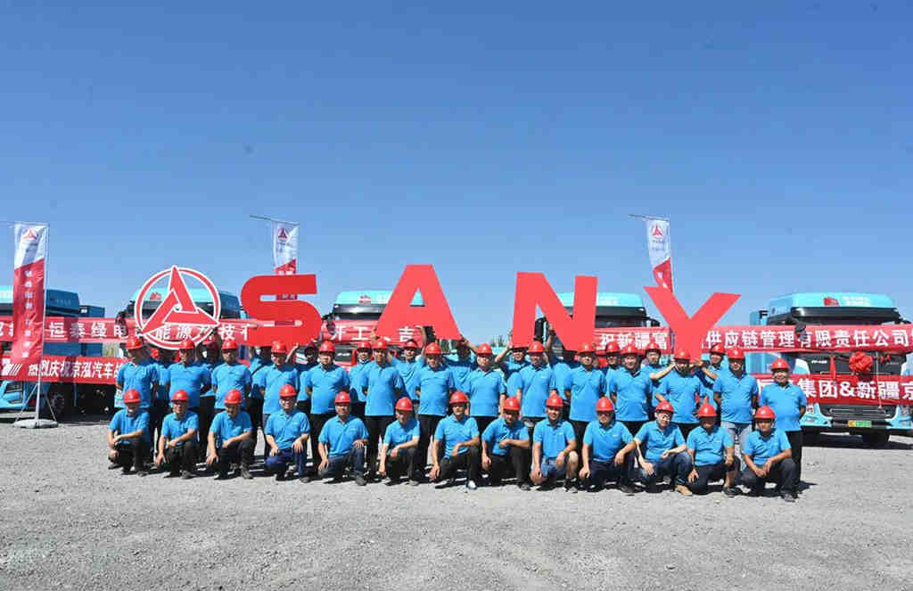 100台!三一电动重卡火热交付大美新疆 - 第2张 - 提加商用车网 100台!三一电动重卡火热交付大美新疆 - 第2张