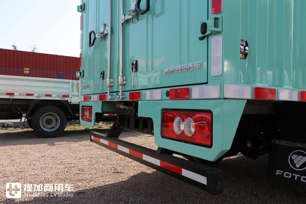 蒂芙尼蓝配色最抢眼,柴油动力更靠谱,原厂箱版奥铃M卡实拍 - 第18张 - 提加商用车网 蒂芙尼蓝配色最抢眼,柴油动力更靠谱,原厂箱版奥铃M卡实拍 - 第18张