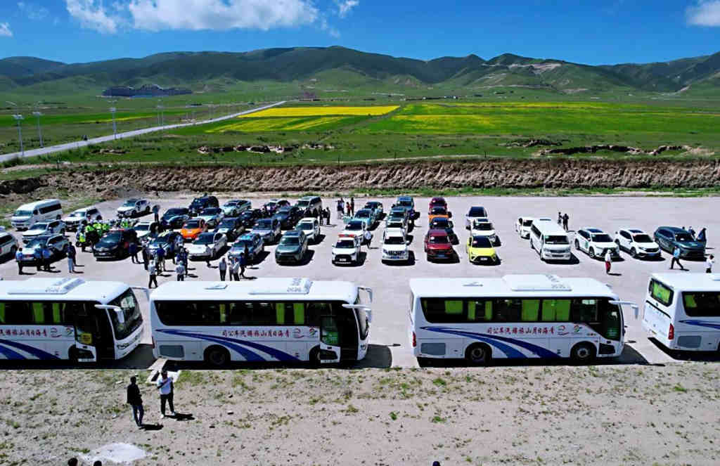 福田欧辉客车圆满护航第九届环青海湖(国际)电动汽车挑战赛 - 第4张 - 提加商用车网 福田欧辉客车圆满护航第九届环青海湖(国际)电动汽车挑战赛 - 第4张