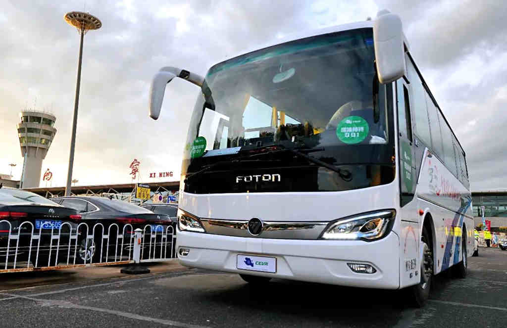 福田欧辉客车圆满护航第九届环青海湖(国际)电动汽车挑战赛 - 第5张 - 提加商用车网 福田欧辉客车圆满护航第九届环青海湖(国际)电动汽车挑战赛 - 第5张