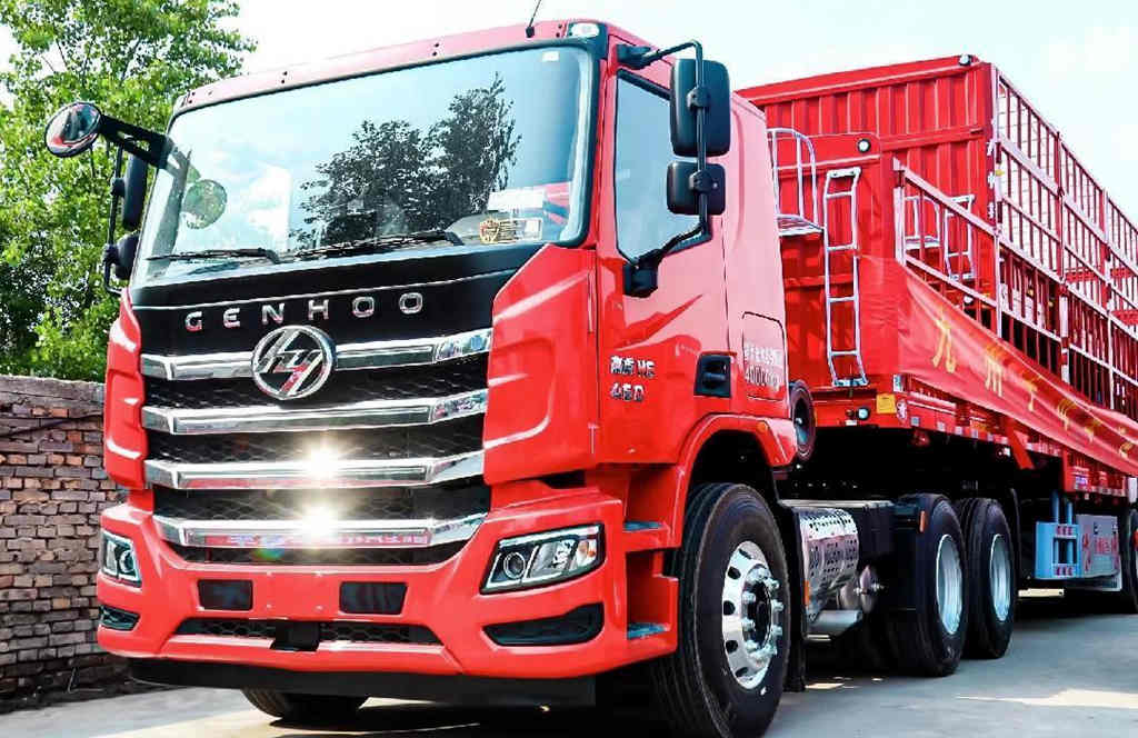 返程无忧 节能先锋 上汽红岩杰虎H6子母车震撼发布 - 第4张 - 提加商用车网 返程无忧 节能先锋 上汽红岩杰虎H6子母车震撼发布 - 第4张