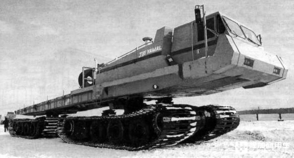 前苏联的疯狂作品,无坚不摧的Yamal履带式越野卡车 - 第4张 - 提加商用车网 前苏联的疯狂作品,无坚不摧的Yamal履带式越野卡车 - 第4张