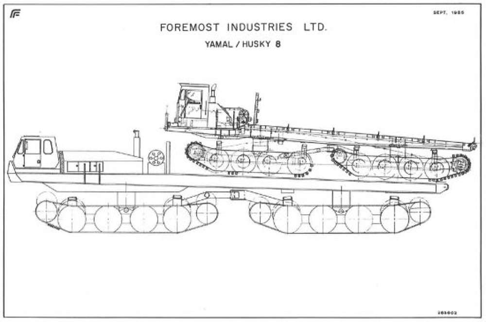 前苏联的疯狂作品,无坚不摧的Yamal履带式越野卡车 - 第5张 - 提加商用车网 前苏联的疯狂作品,无坚不摧的Yamal履带式越野卡车 - 第5张
