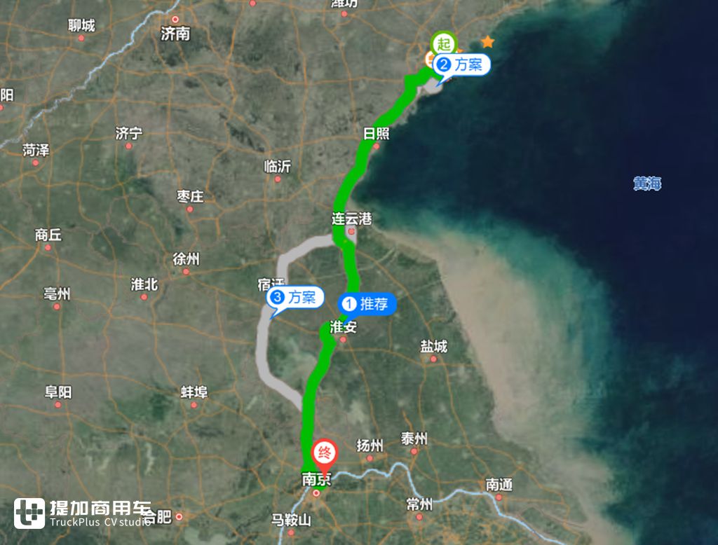 从青岛到南京,跟车体验广汽日野700臻值系牵引车,带你看这款车运营表现到底如何! - 第3张 - 提加商用车网 从青岛到南京,跟车体验广汽日野700臻值系牵引车,带你看这款车运营表现到底如何! - 第3张