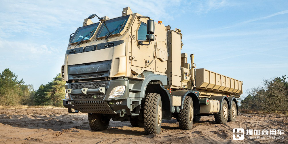 太脱拉和达夫的合作结晶,看比利时陆军订购的达夫CF军用越野卡车