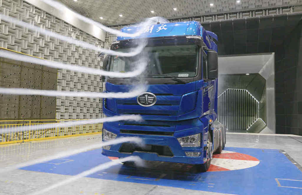 一汽解放挑战国内首例重卡气动声学风洞试验圆满成功 - 第2张 - 提加商用车网 一汽解放挑战国内首例重卡气动声学风洞试验圆满成功 - 第2张