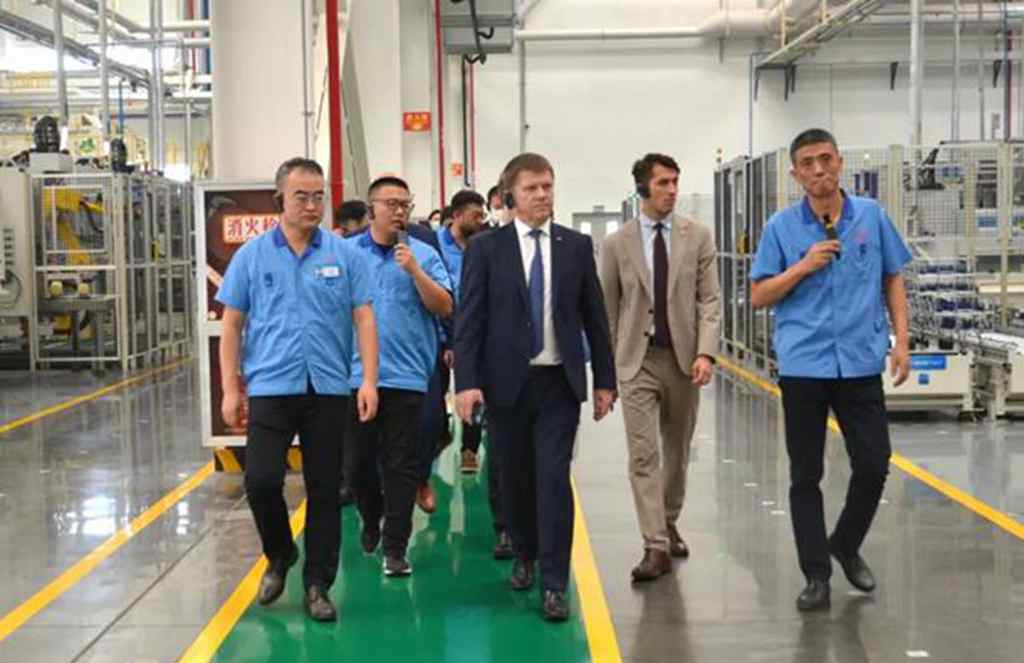 白俄罗斯驻华大使尤里·先科访问法士特