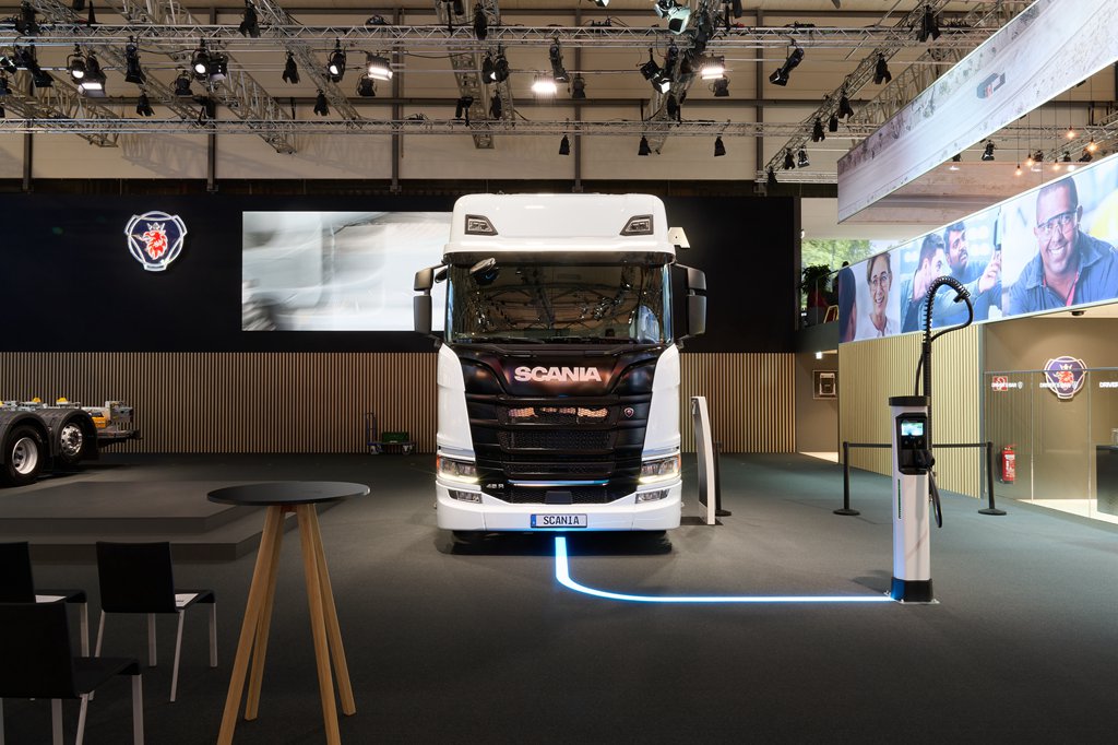 斯堪尼亚携14款车型亮相IAA，推动重型运输“净零”排放